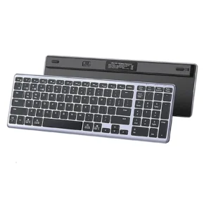 UGREEN 15258 Ultra Slim Wireless Keyboard Bluetooth 5.0 & 2.4G