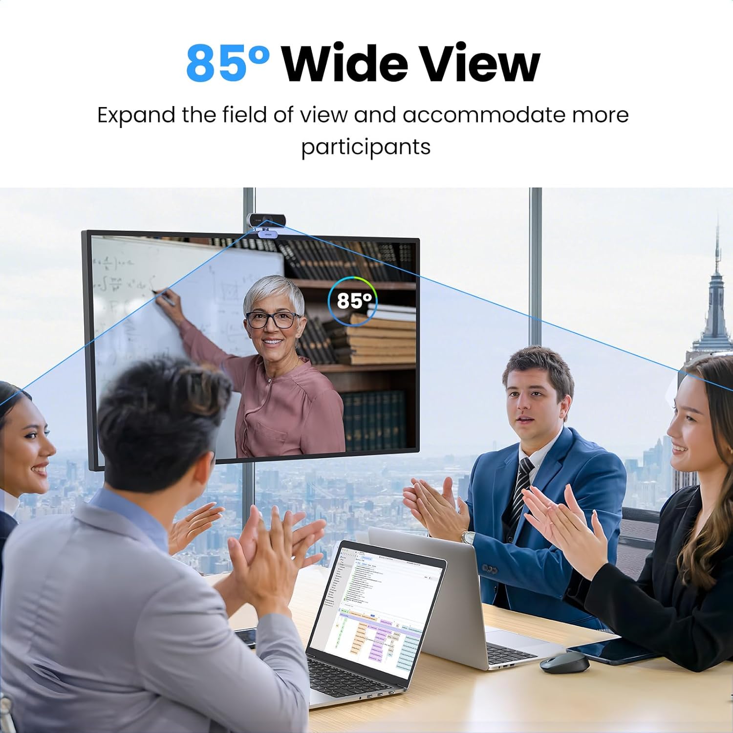 UGREEN 15728 Full HD USB Web Camera with Microphone Plug and Play - Image 4