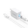 UGREEN 45306 5W 5V1A USB Wall Charger (White) US Plug
