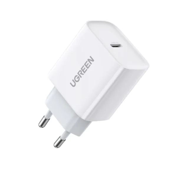 UGREEN 60450 20W USB C Charger PD 3.0 Fast Charger (White) EU Plug - Image 9