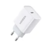 UGREEN 60450 20W USB C Charger PD 3.0 Fast Charger (White) EU Plug