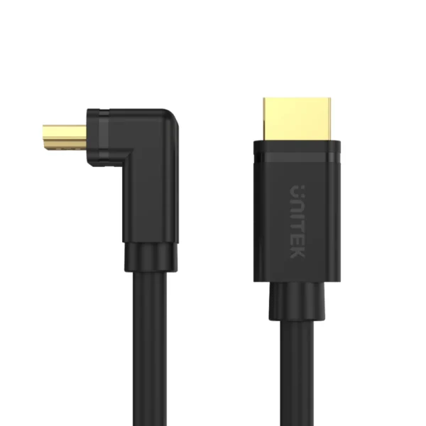 UNITEK 4K HDMI Cable 4K@60Hz (3 Meter) Right Angle 90° Cable - Image 6