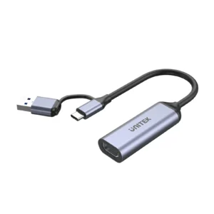 UNITEK V1167A HDMI to USB-C/A 4K Video Capture Card