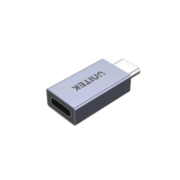 UNITEK USB-C Male to Female Adapter, 240W Fast Charging, 8K@60Hz Video, 40Gbps Data - Image 3