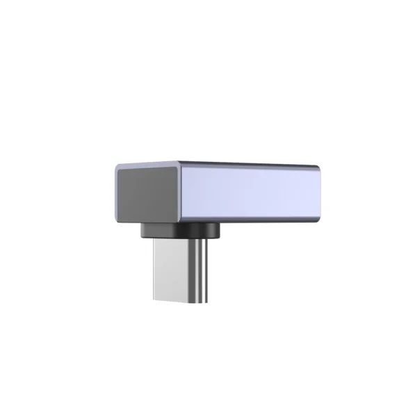 UNITEK USB-C 90-Degree Right Angle Adapter 240W Fast Charging, 8K@60Hz Video, 40Gbps Data Transfer - Image 2