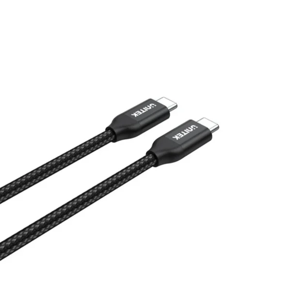 UNITEK USB-C 100W PD Fast Charging Braided Cable (2 Meter) with Data USB 2.0 - Image 7
