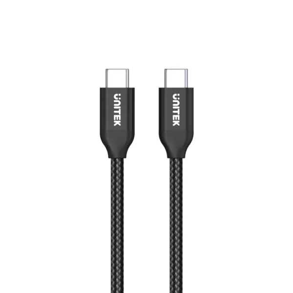 UNITEK USB-C 100W PD Fast Charging Braided Cable (2 Meter) with Data USB 2.0 - Image 6