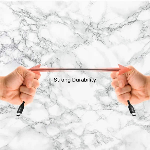 UNITEK USB-C 100W PD Fast Charging Braided Cable (2 Meter) with Data USB 2.0 - Image 5