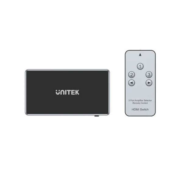 UNITEK 4K HDMI Switch (3 in 1 Out) IR Remote Control Dolby TrueHD & DTS-HD - Image 7
