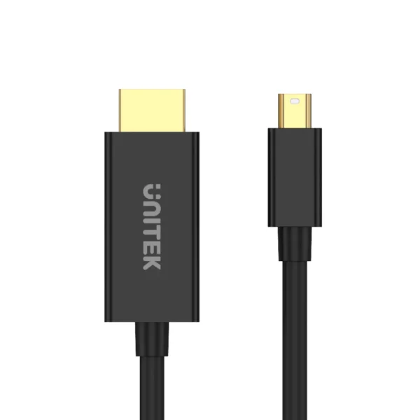 UNITEK 4K 30Hz Mini DisplayPort to HDMI 1.4 Cable Gold-Plated Connectors - Image 8