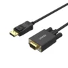 UNITEK Y-5118F DisplayPort to VGA Cable