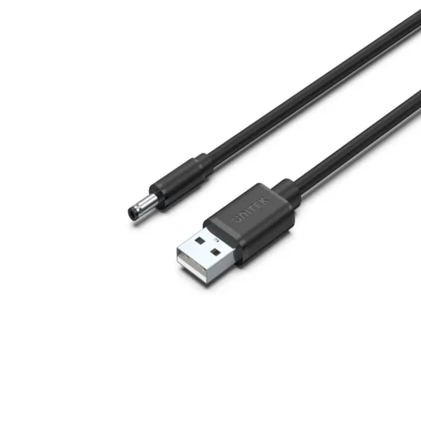 UNITEK USB-A to DC 3.5x1.35mm Power Charging Cable (1 Meter) 15W, 5V/3A, Nickel-Plated Connectors - Image 9