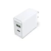 VENTION FBBW0-US 38W Dual-Port USB-C & USB-A Wall Charger White