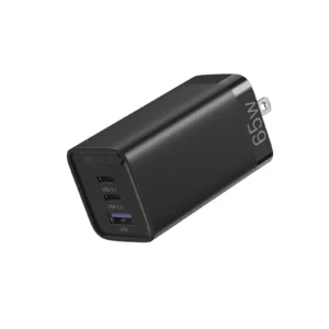 VENTION FEDB0-US 65W GaN 3-Port USB-C Fast Charger