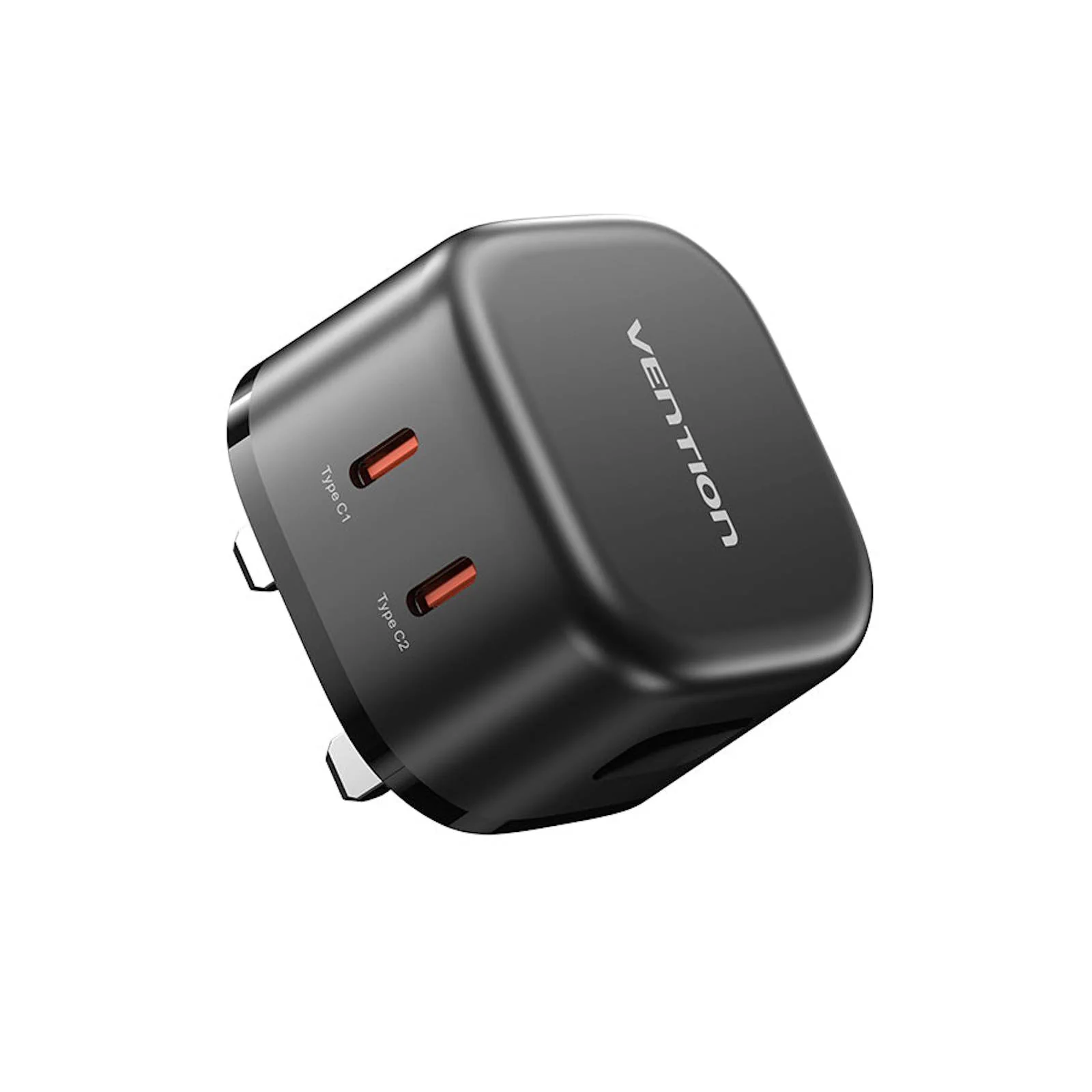 VENTION FESB0-UK 45W GaN Charger 2-Port USB-C PD 3.0 Fast Charger