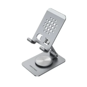 VENTION KSDH0 Articulating Desk Phone Stand 360 Rotatable Aluminum Alloy (Gray)