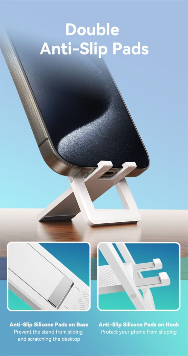 VENTION KSHWO Portable Phone Stand (White) - Image 7