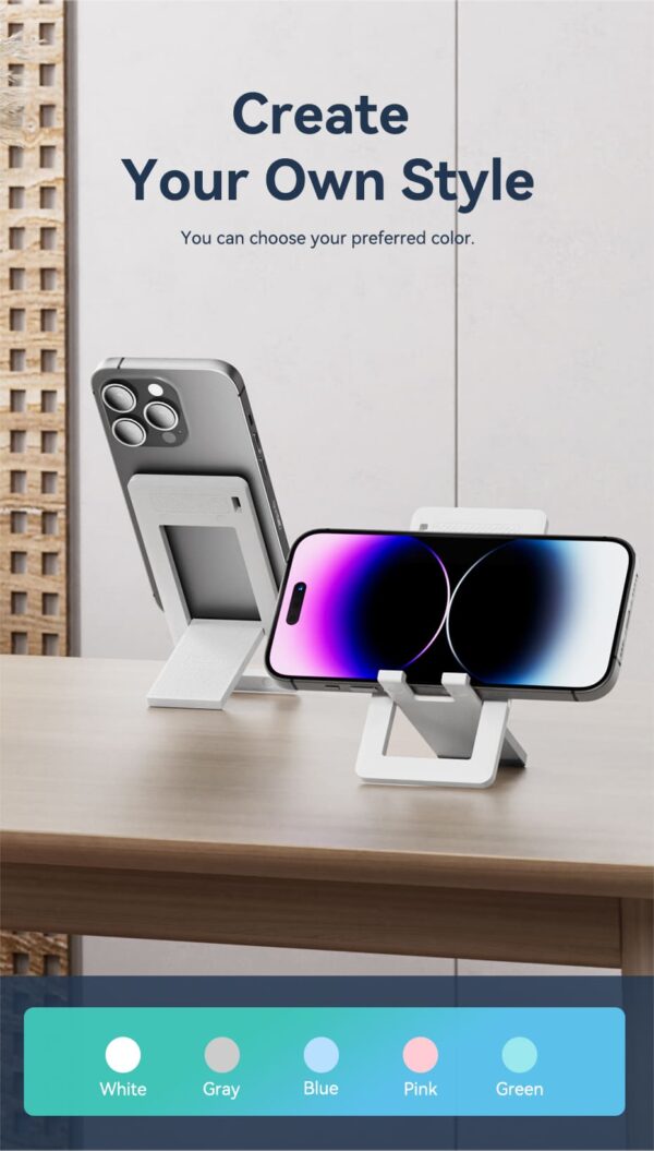 VENTION KSHWO Portable Phone Stand (White) - Image 9