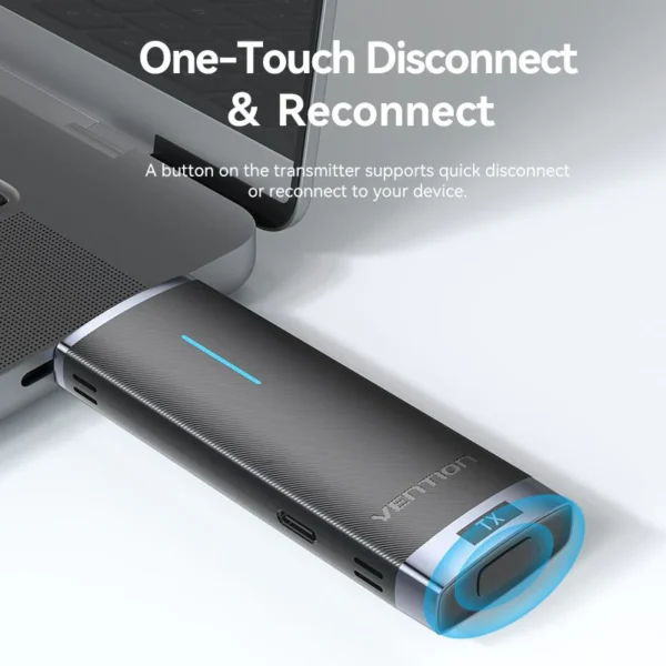 VENTION ADCB0 Wireless HDMI Extender TX and RX 40 Meter Range - Image 6