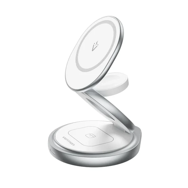 VENTION FGEI0 3-in-1 15W Wireless Charger 360 Rotating Stand