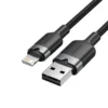 VENTION LANBH USB 2.0 Type-A Male to Lightning Male 2.4A Cable 2 Meter Black