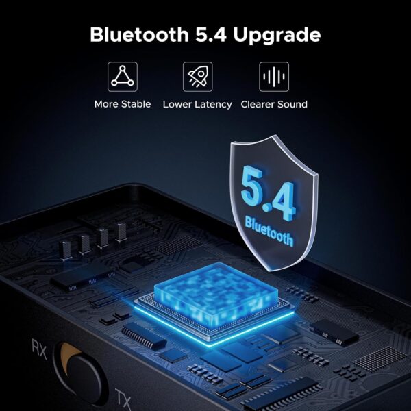 UGREEN 45236 Bluetooth 5.4 Transmitter Receiver with Built-in Microphone for Hands-Free Calls - Image 2