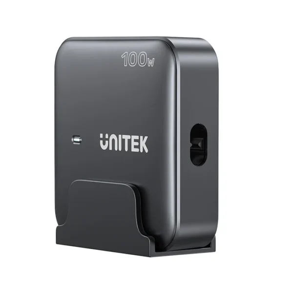 UNITEK 100W Desktop GaN Charging Station 4-Port Fast Charger with Stand - Image 5
