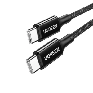 UGREEN 15275 Type C Cable PD 100W/5A Ultra Fast Charging (1 Meter) Density Nylon Braided Exterior