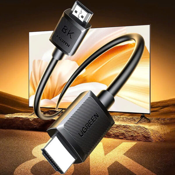 UGREEN 45434 HDMI 2.1 Cable 8K@60Hz (5 Meter) 48Gbps, Dolby Atmos, eARC - Image 2