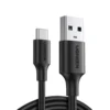UGREEN 60116 USB 2.0 A to USB-C Male Male Cable (1 Meter) 3A Current, 480Mbps Transfer Speed