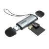 UNITEK R1010A 2-in-1 USB-C & USB-A Card Reader