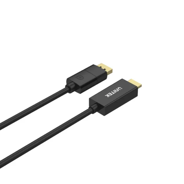 UNITEK V1608A DisplayPort 1.2 to HDMI 4K Cable 1.8 Meter - Image 2