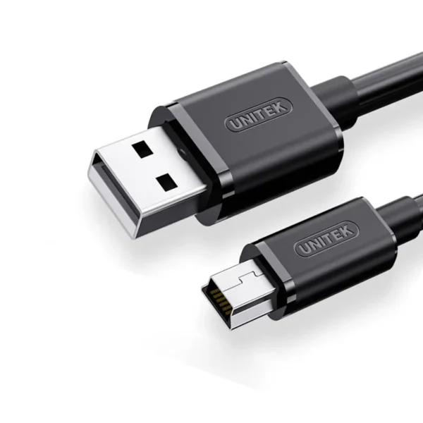 UNITEK Y-C432EBK USB 2.0 to Mini USB 5-Pin Cable