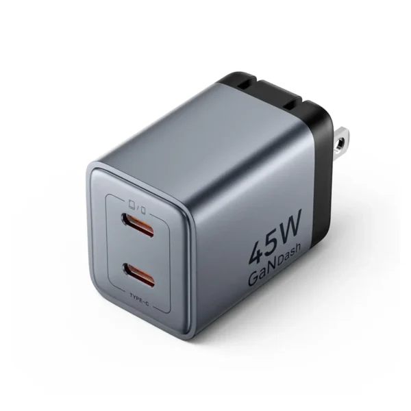 VENTION FCDH0-US 45W Dual USB-C GaN Fast Charger