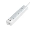 TESSAN TS-PS01AL30 10-in-1 Power Strip with 4 AC Outlets