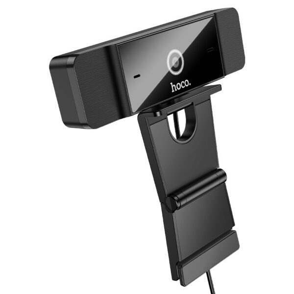 HOCO D100 Full HD 1080p Webcam Built-in Noise Cancellation Dual Mic - Image 2