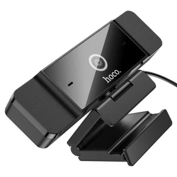 HOCO D100 Full HD 1080p Webcam Built-in Noise Cancellation Dual Mic - Image 5