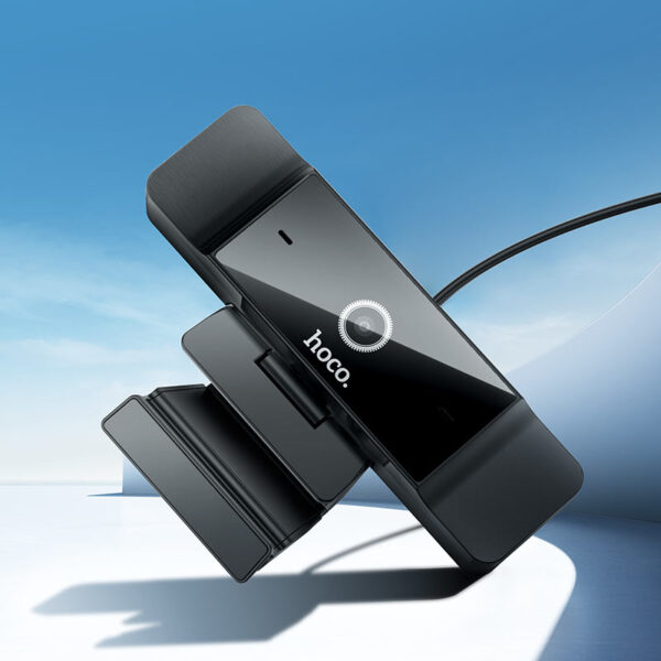 HOCO D100 Full HD 1080p Webcam Built-in Noise Cancellation Dual Mic - Image 7