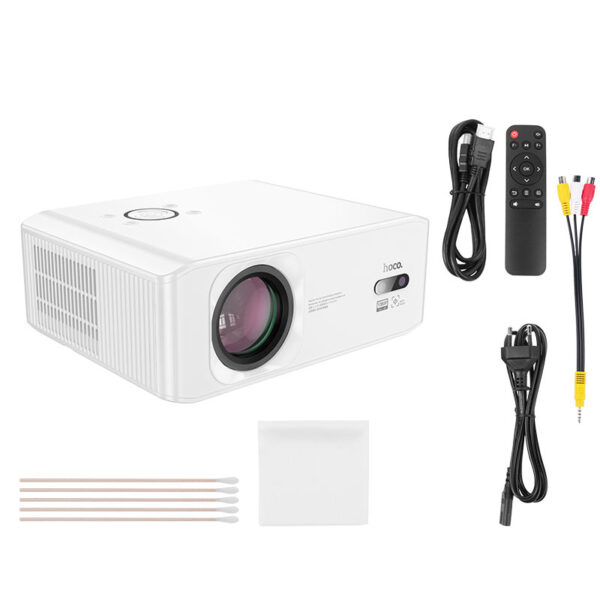 HOCO DT3 Smart Android 1080P Full HD Projector WiFi 2.4G/5G Dual-Band, Bluetooth 5.0 - Image 5