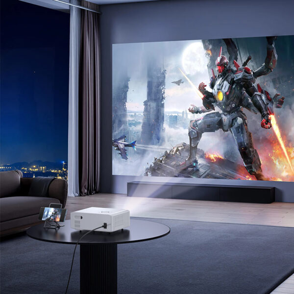 HOCO DT3 Smart Android 1080P Full HD Projector WiFi 2.4G/5G Dual-Band, Bluetooth 5.0 - Image 8