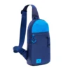 RIVACASE 5312 Black Sling Bag 10.1" Compact & Water-Resistant Mobile Device Carrier - Blue