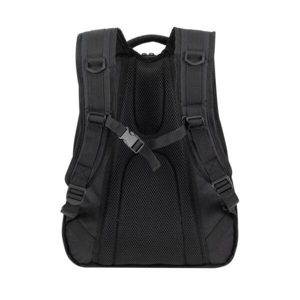 RIVACASE 5565 Black 22L Lite Urban Backpack Eco-Friendly & Ergonomic (Black) - Image 5