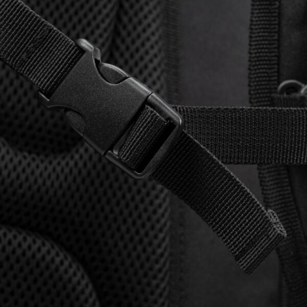 RIVACASE 5565 Black 22L Lite Urban Backpack Eco-Friendly & Ergonomic (Black) - Image 11
