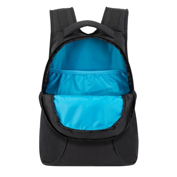 RIVACASE 5565 Black 22L Lite Urban Backpack Eco-Friendly & Ergonomic (Black) - Image 7