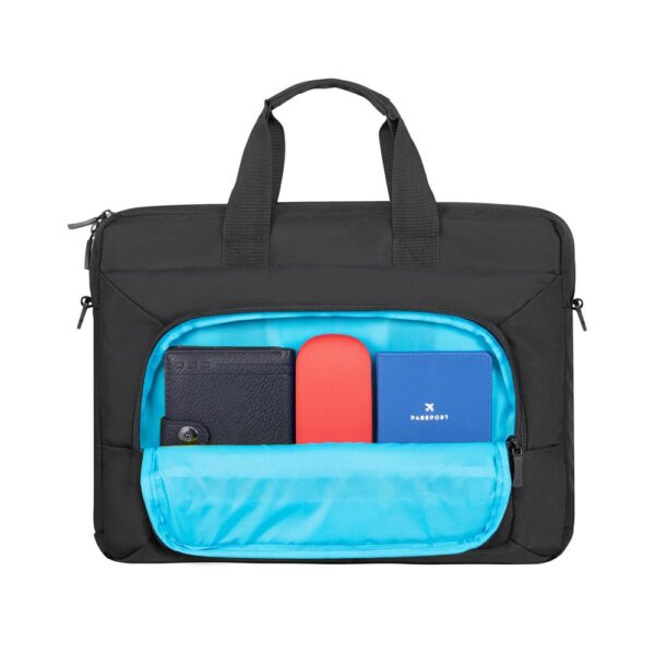 RIVACASE 7521 Black ECO Laptop Bag 13.3-14 inch (Alpendorf Collection) - Image 4