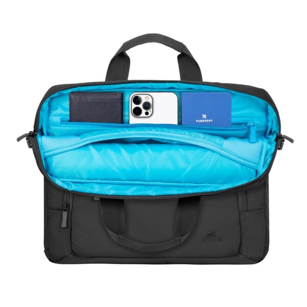 RIVACASE 7521 Black ECO Laptop Bag 13.3-14 inch (Alpendorf Collection) - Image 8