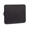 RIVACASE 7703 ECO Laptop Sleeve 13.3-14" Ultra-Slim Water-Resistant Case - Black