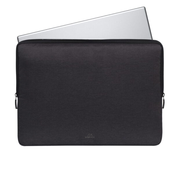 RIVACASE 7705 Black ECO Laptop Sleeve 15.6" Premium Protective Case - Image 3