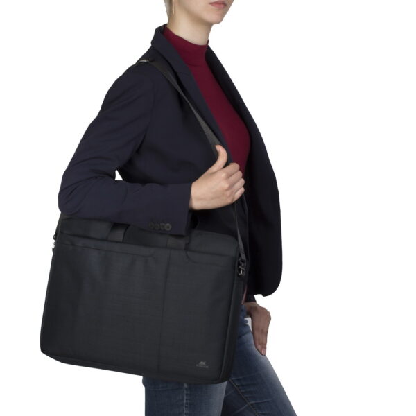RIVACASE 8335 Blue Laptop Bag 15.6" Stylish & Functional Laptop Carrier - Image 2