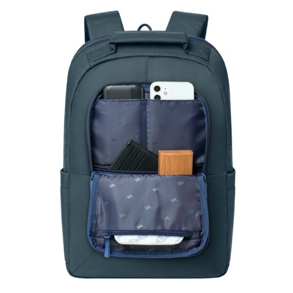 RIVACASE 8436 Dark Blue ECO Laptop Backpack 15.6-16" Sustainable Business & Travel Backpack - Image 6